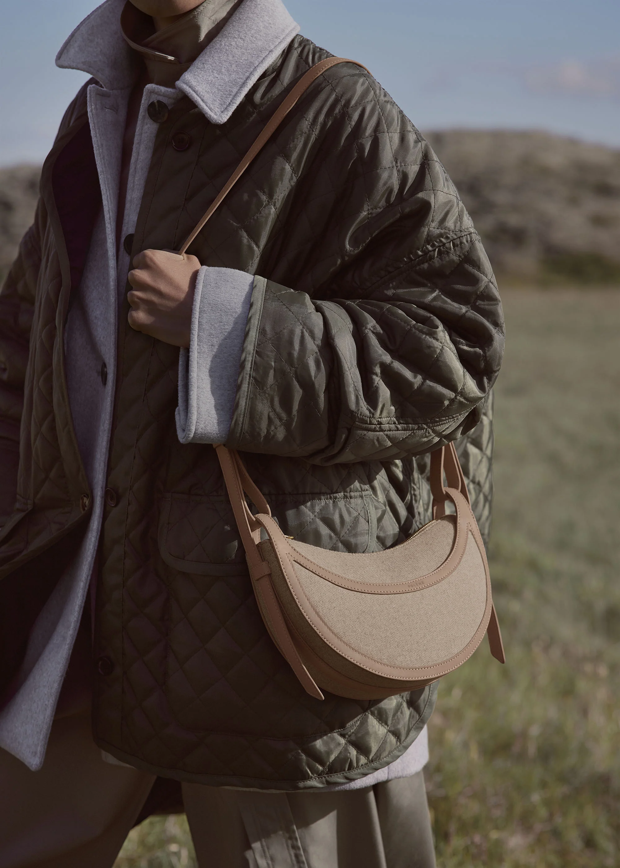 Polène Numéro Dix - Duo Taupe Canvas