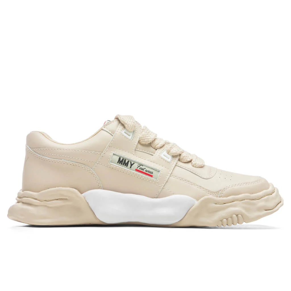 MIHARA YASUHIRO Parker Low OG Sole Leather Sneaker - Beige