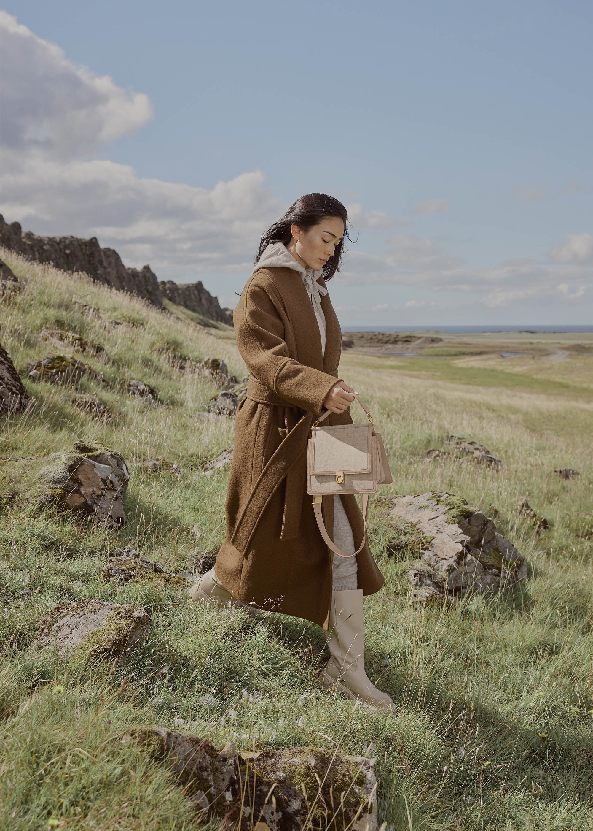 Polène Numéro Sept - Duo Taupe Canvas