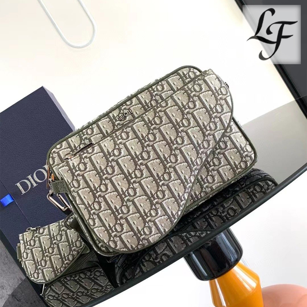 Dior Saddle Triple Pouch