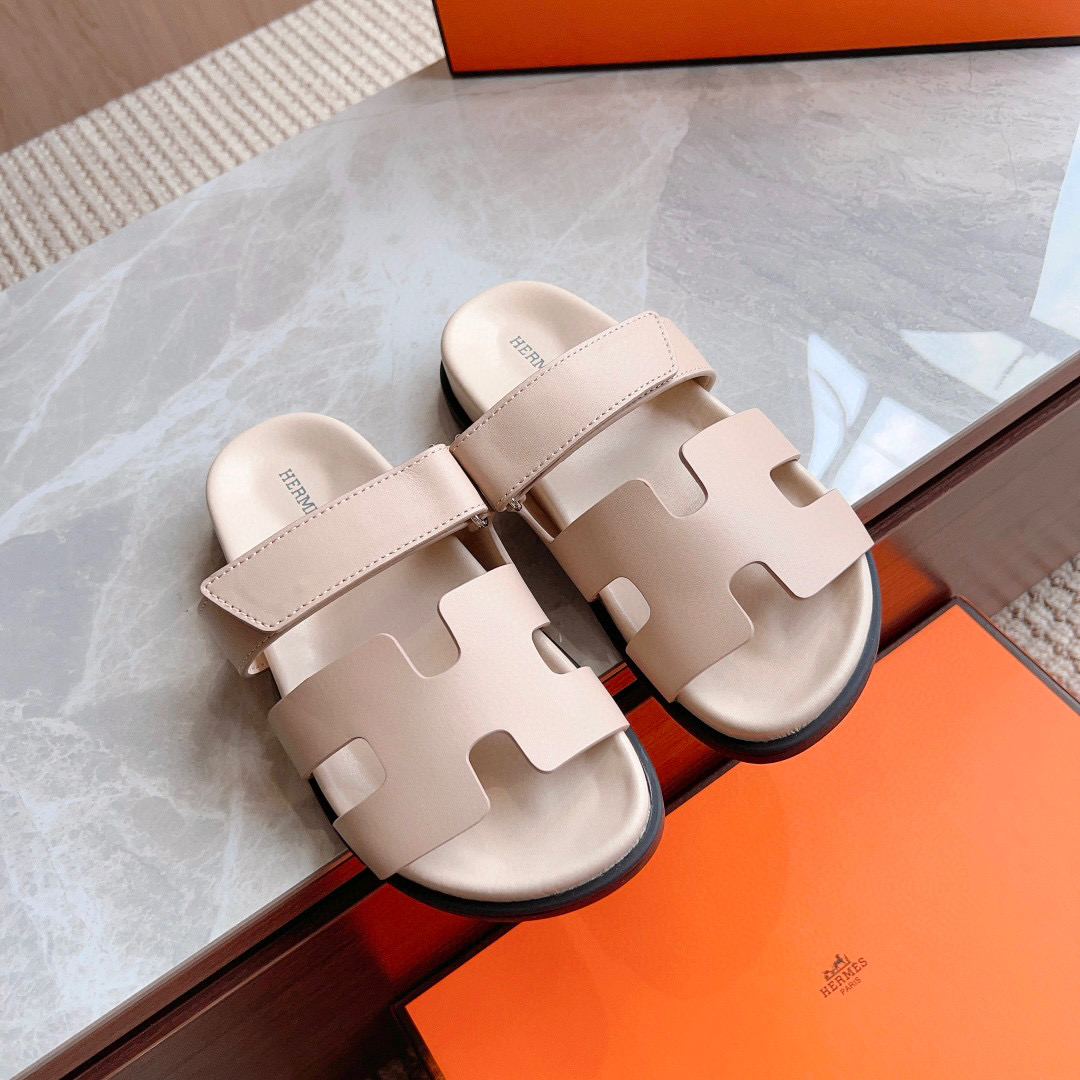 Hermes Chypre  Slide Sandals