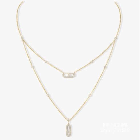 Messika Diamond-Encrusted Necklaces Jewelry