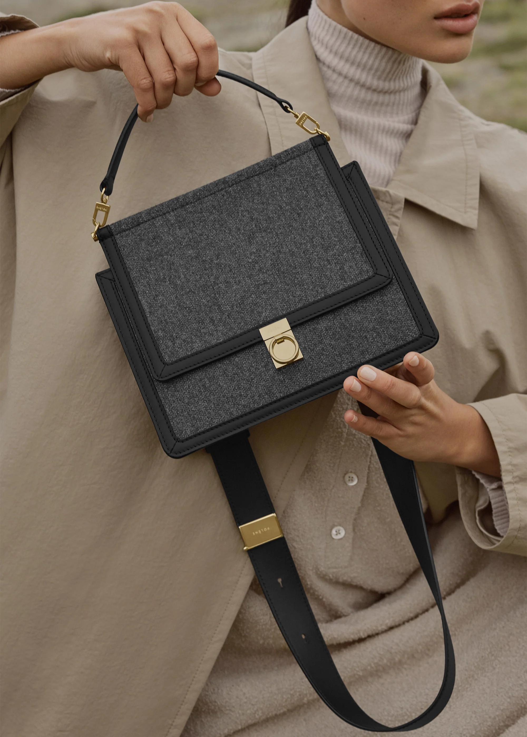 Polène Numéro Sept - Duo Black Canvas