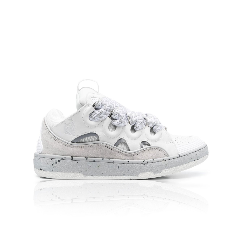 Lanvin LEATHER CURB SNEAKERS