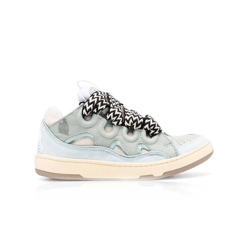 Lanvin LEATHER CURB SNEAKERS