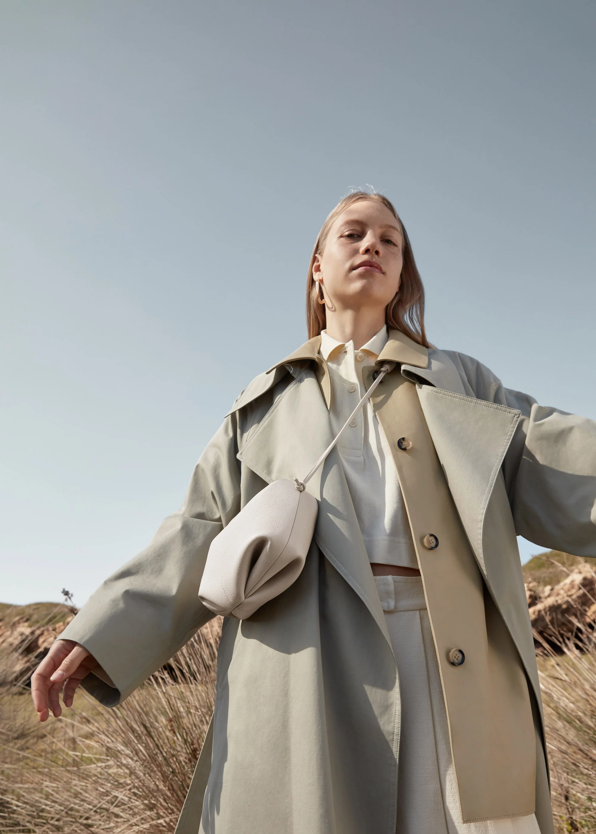 Polène Béri - Textured Chalk