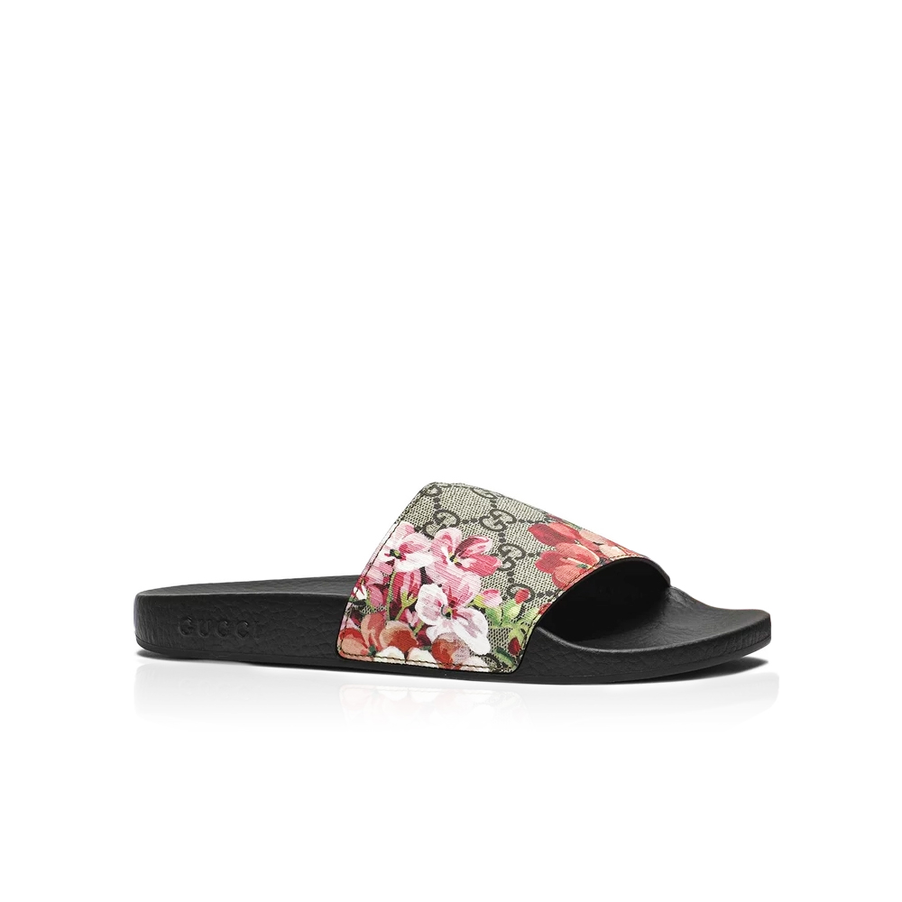 Gucci GG Blooms Supreme Floral Slide Sandal 408508