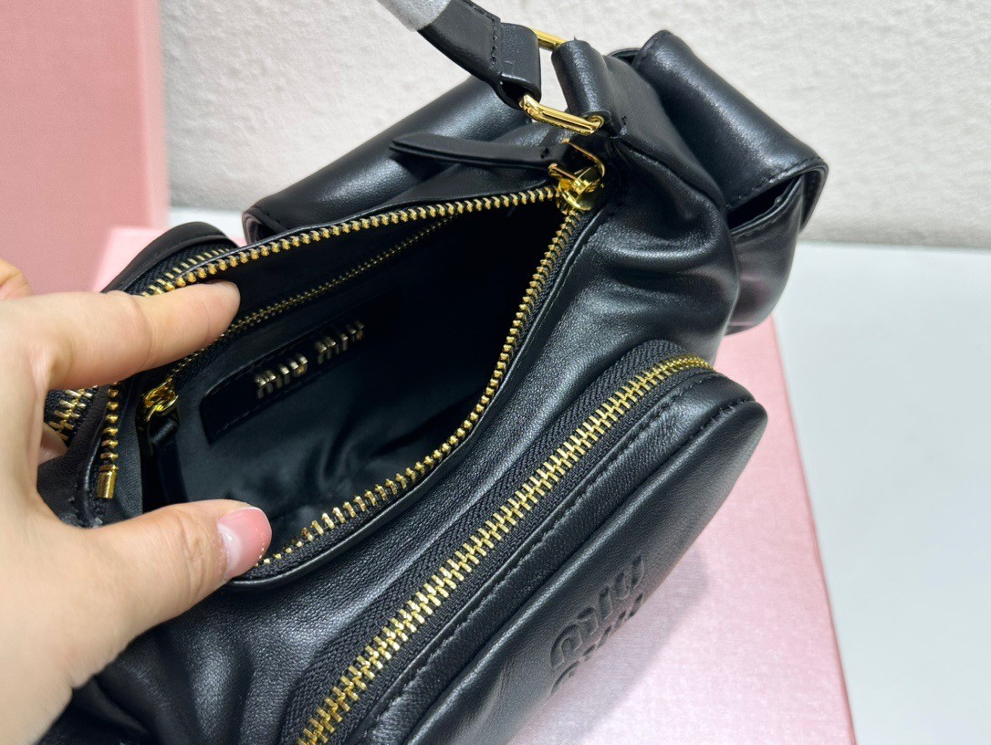 Miumiu Nappa leather pocket bag