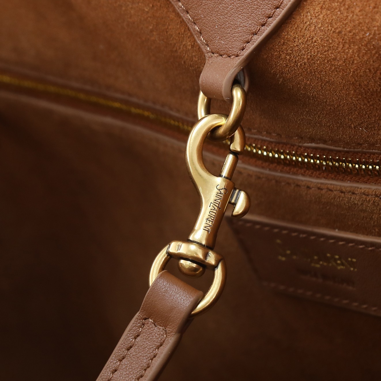 Saint Laurent Y Leather Tote Bag