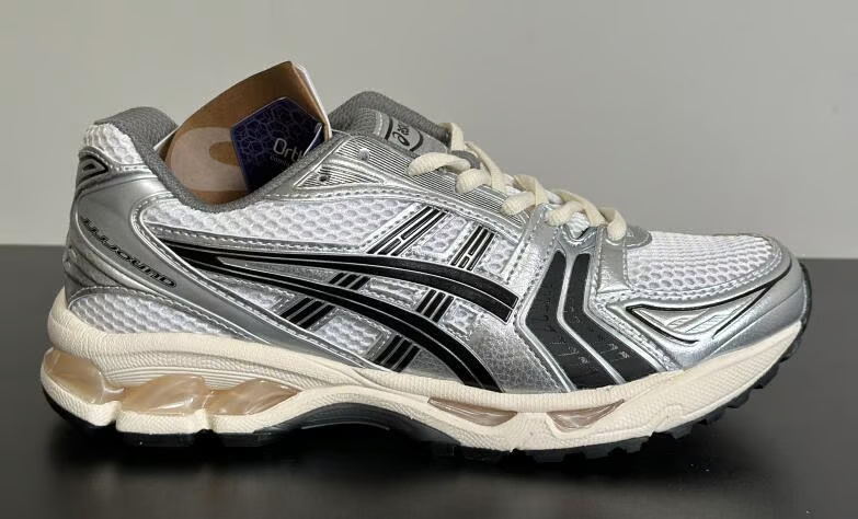 Asics JJJJound x Gel Kayano 14 Silver Black