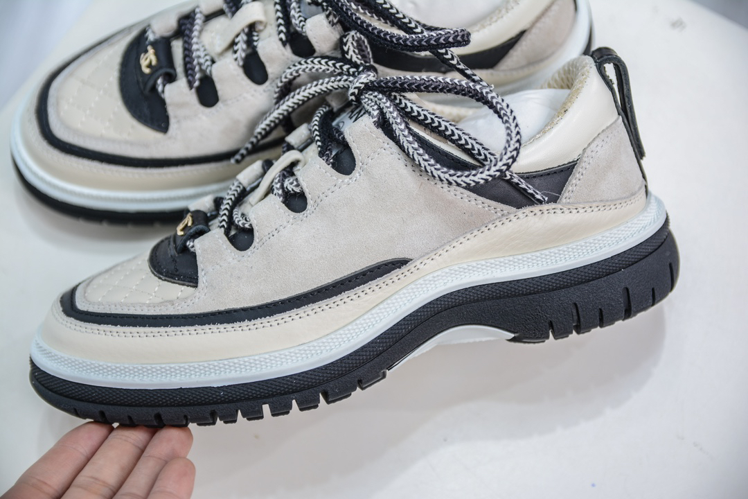 Chanel Milan catwalk platform shoes