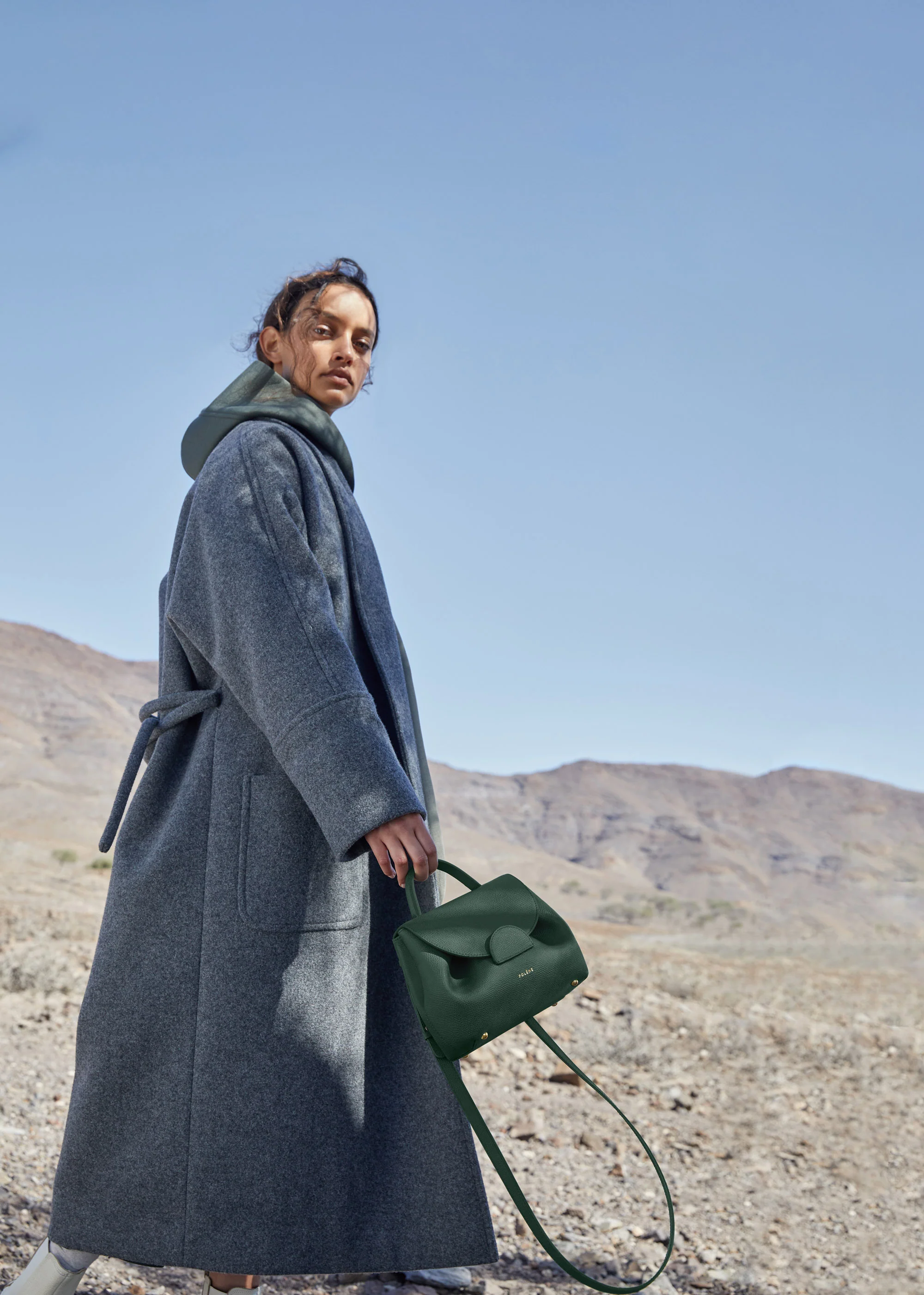 Polène Numéro Un Nano - Textured Green