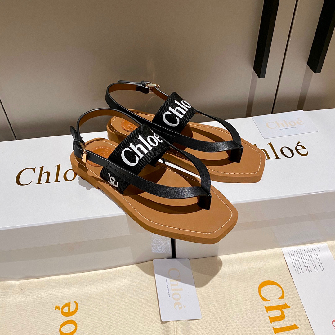 Chloe Logo Flip-flops Shoes Sandal