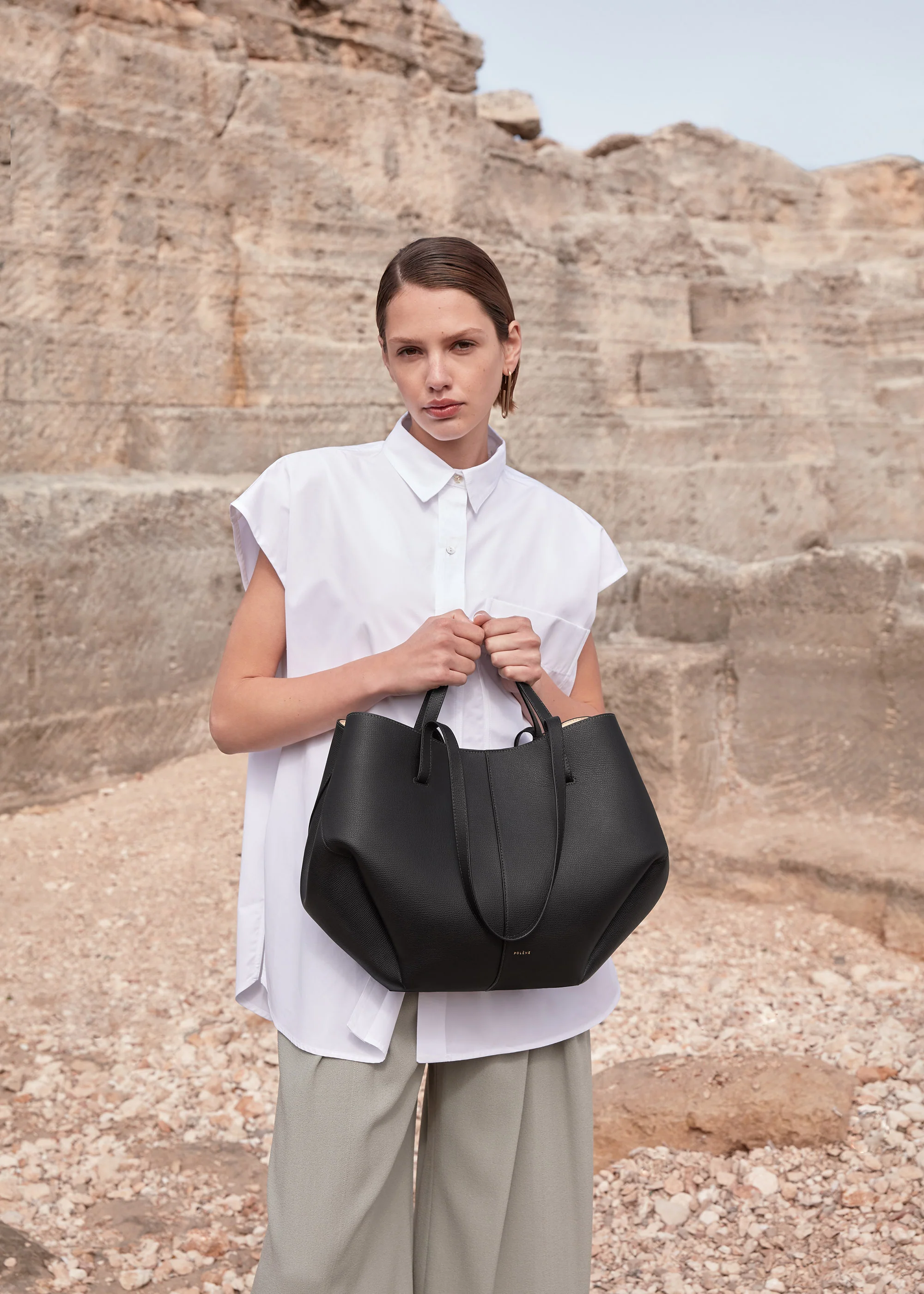 Polène Cyme - Textured Black