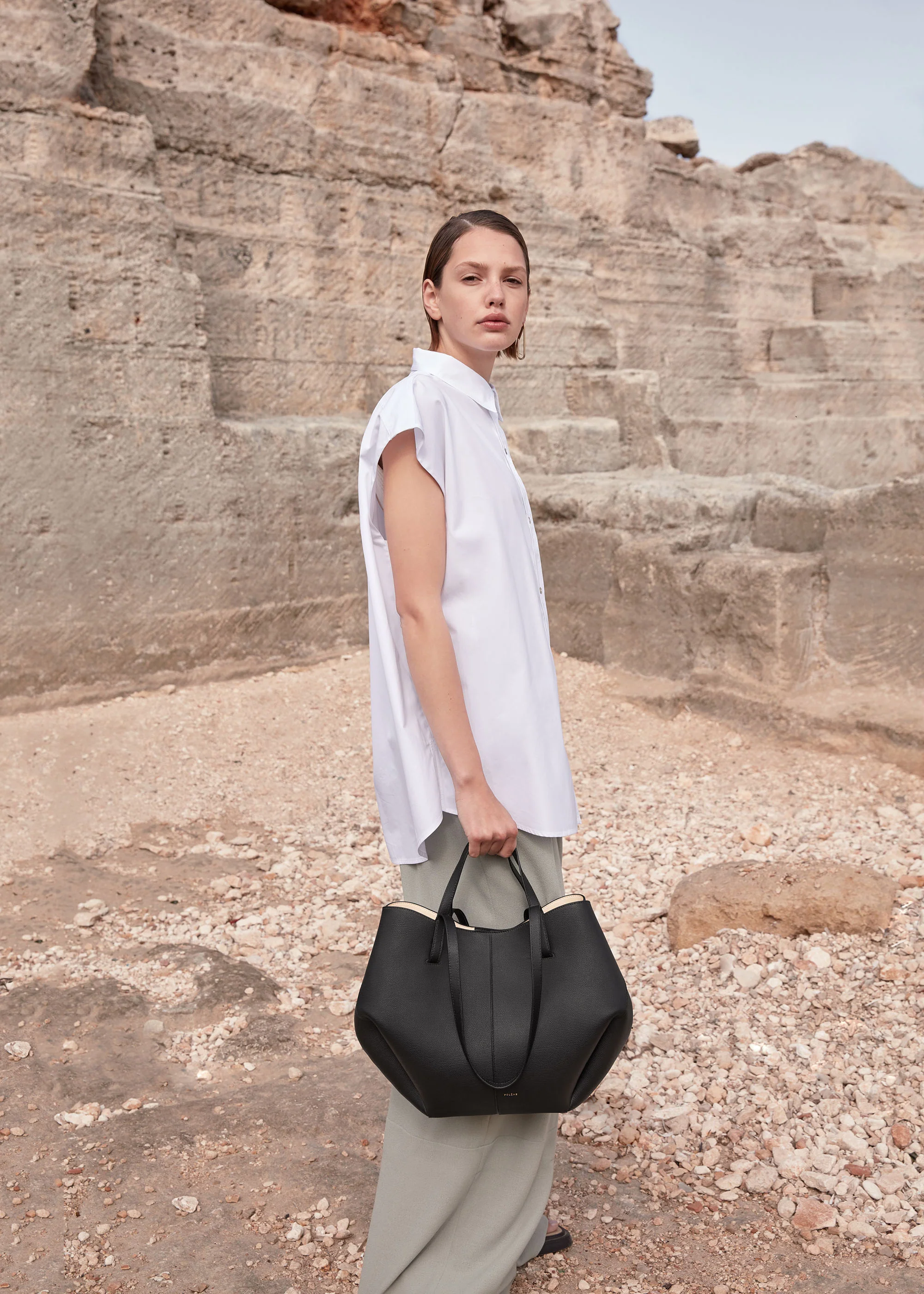 Polène Cyme - Textured Black