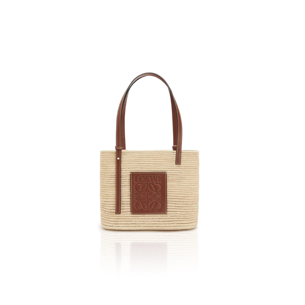Loewe Basket Woven Square Tote