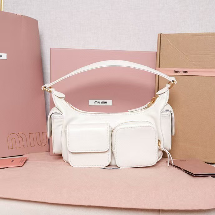 Miumiu Nappa leather pocket bag
