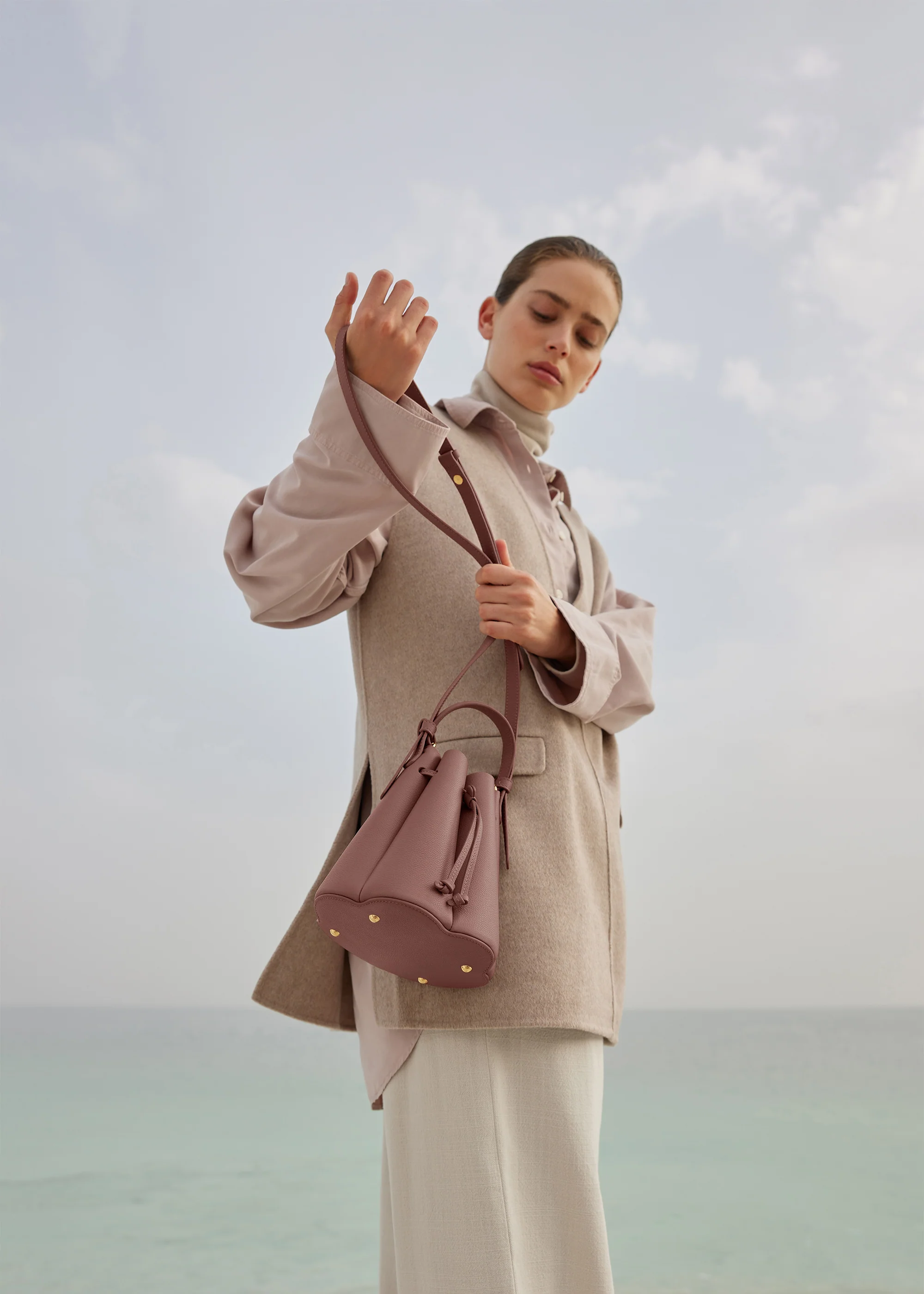 Polène Numéro Huit Mini - Textured Blush