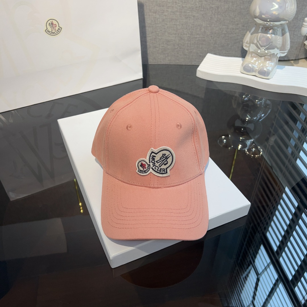 Moncler Double Logo Baseball Cap  Sunhat