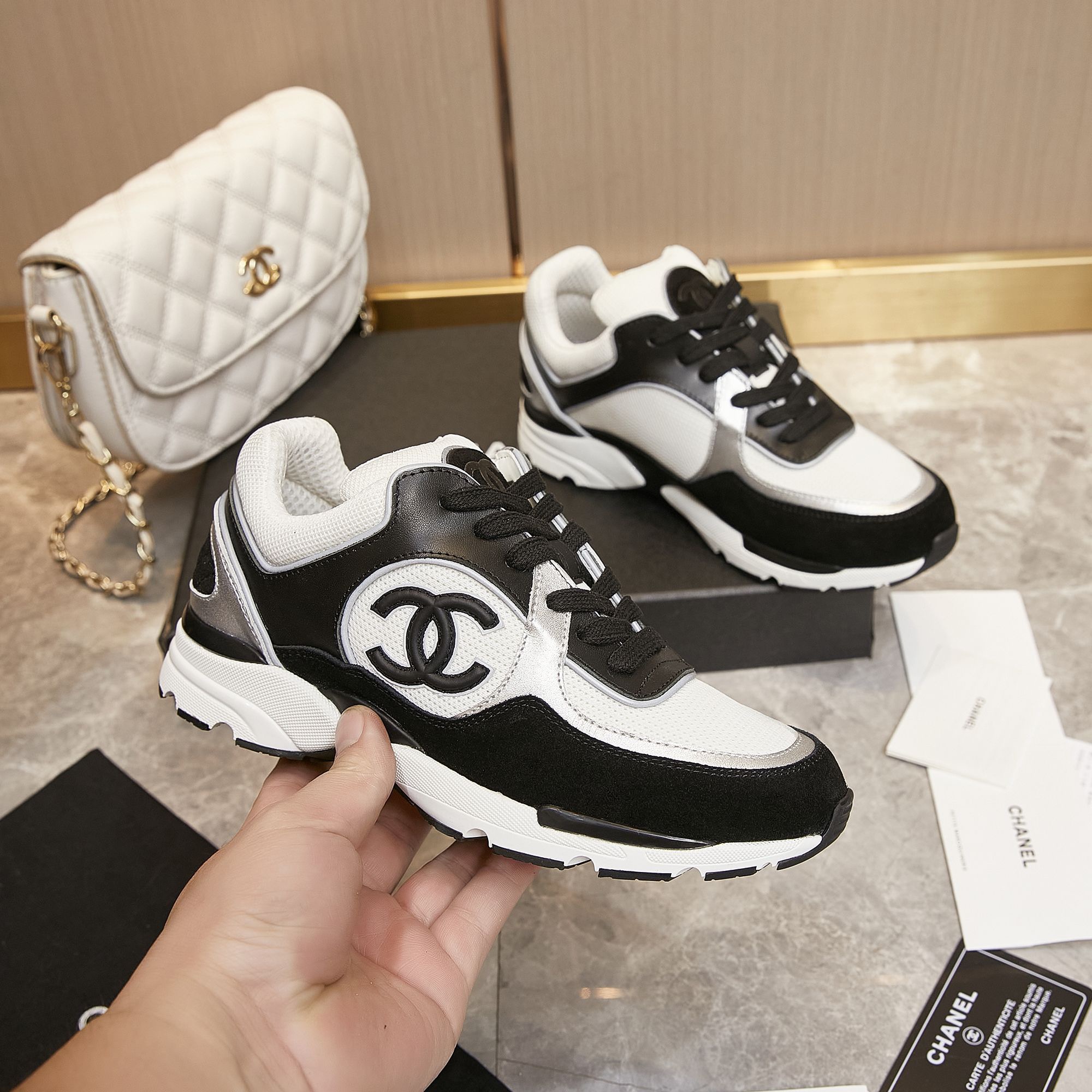 Chanel Thick soled Casual Sneakers