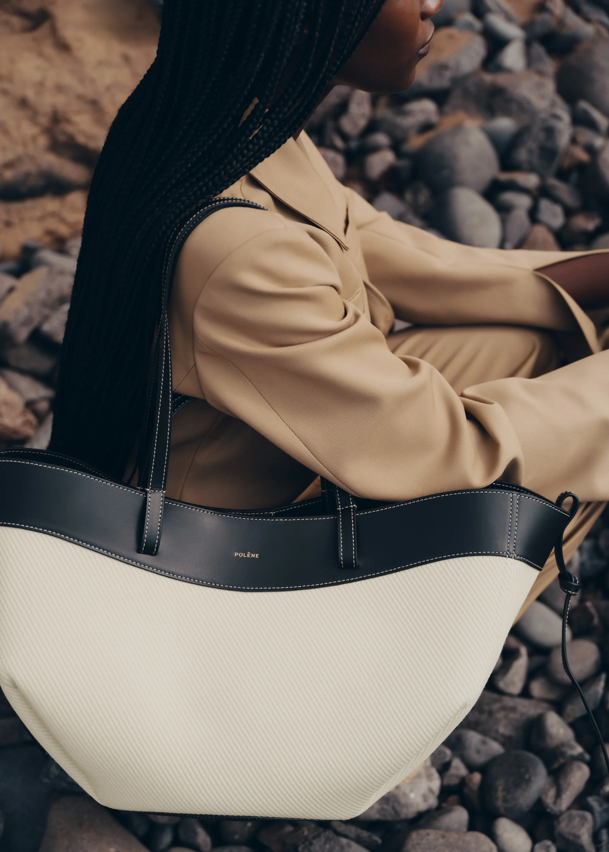 Polène Cyme - Black Canvas