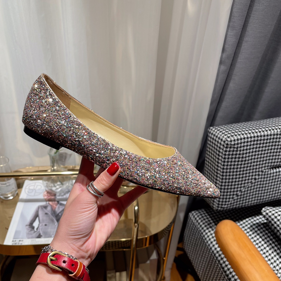 Jimmy Choo Love Flat cusp  Slide Sandal