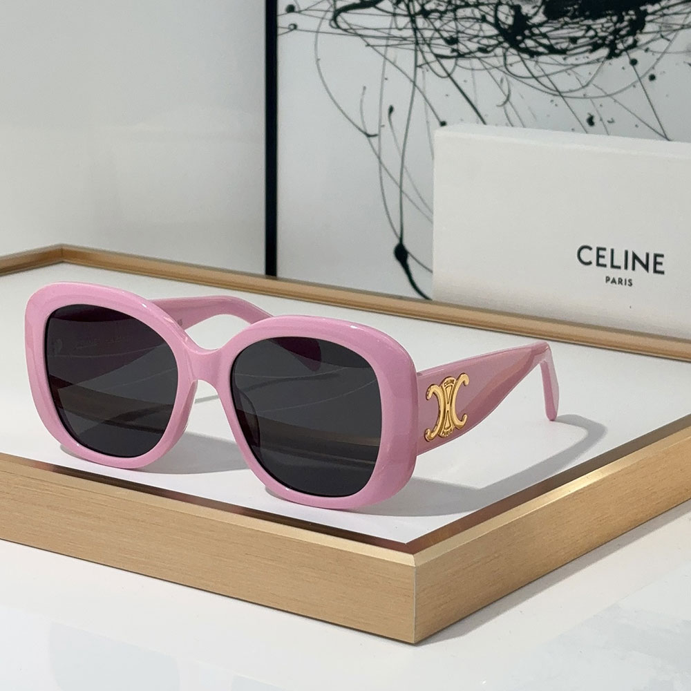 Celine Mirror leg Panel Decoration sunglasses Top quality