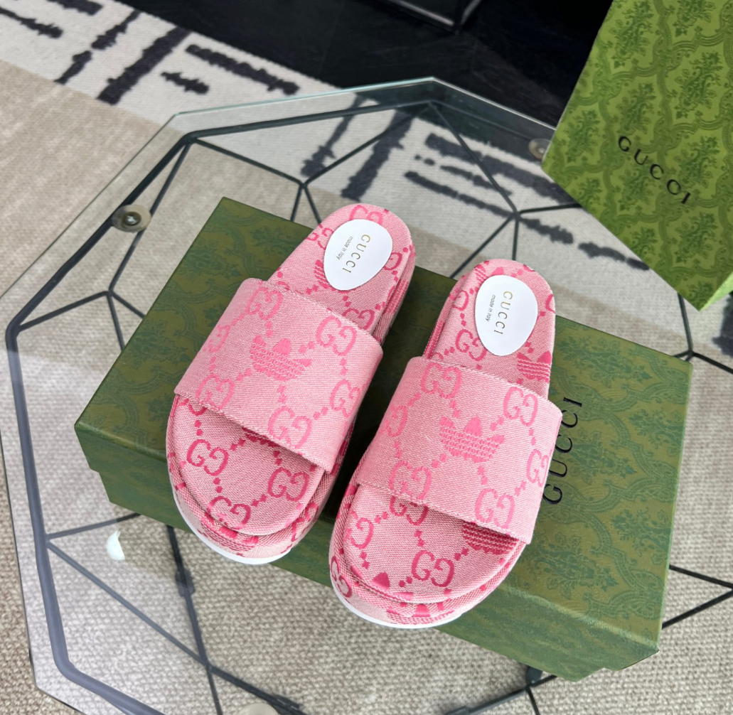 Adidas collaboration classic retro canvas slippers