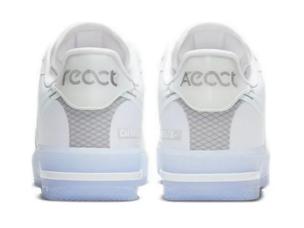 Air Force1 React QS Light Bone