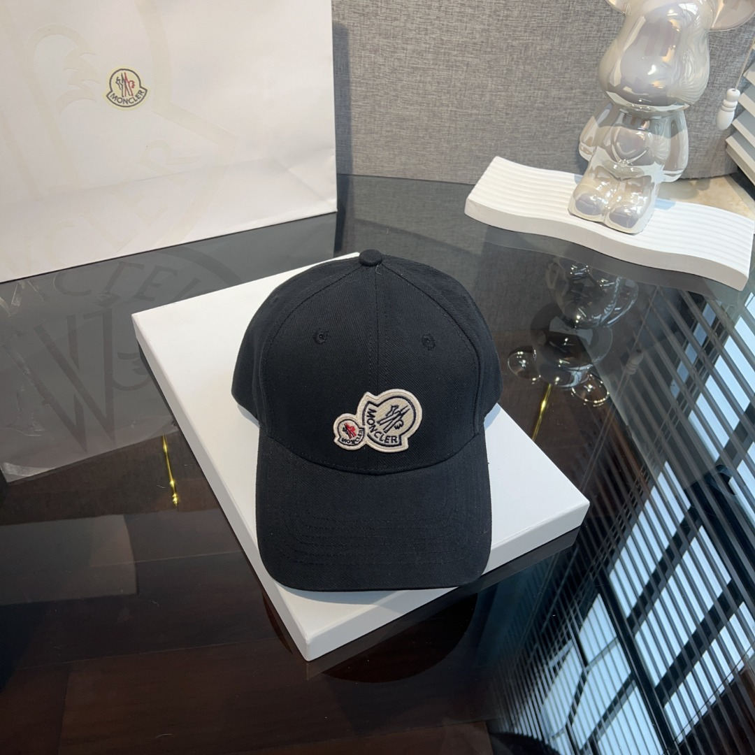 Moncler Double Logo Baseball Cap Sunhat