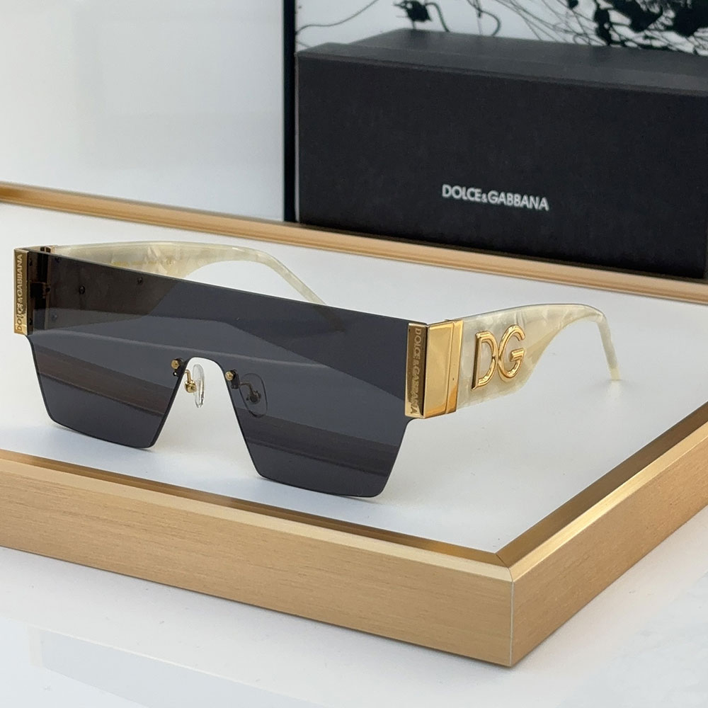 DOLCE & GABBAN DG rimless Sunglasses Top quality