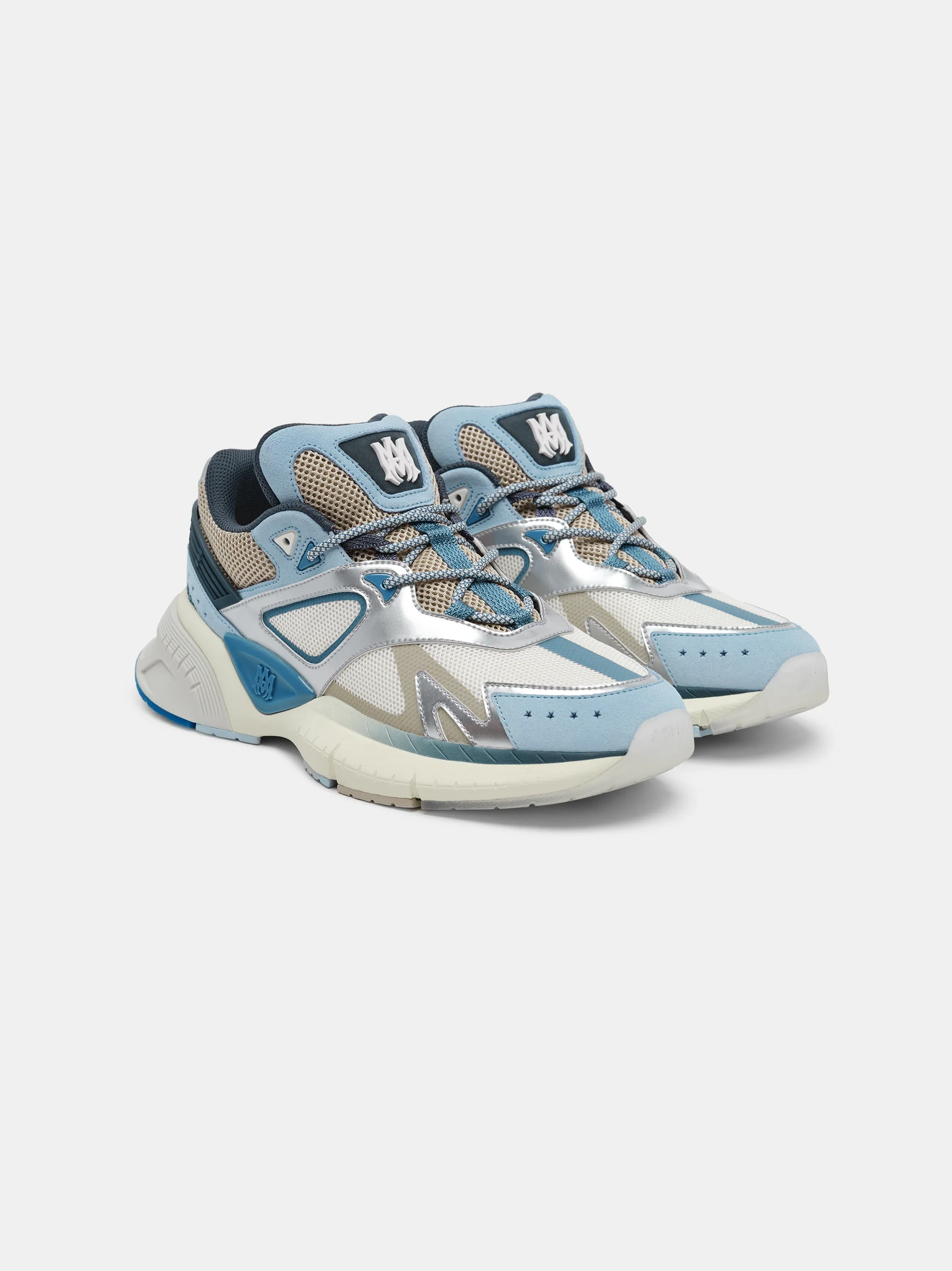 AMIRI MA RUNNER - Blue Brown Silver