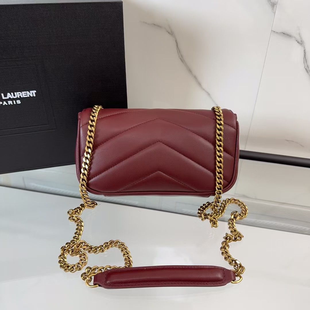 Saint Laurent YSL LOULOU lambskin MINI bag