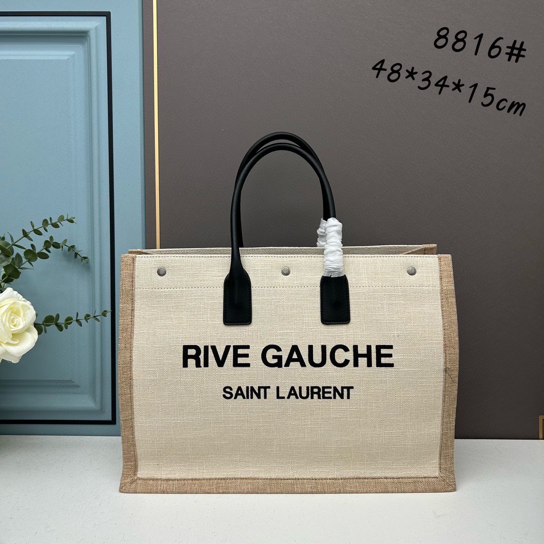 SAINT LAURENT Rive Gauche Tote Bag