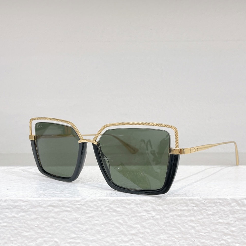 Dior Stylish Temperament Hollow Frame sunglasses Top quality