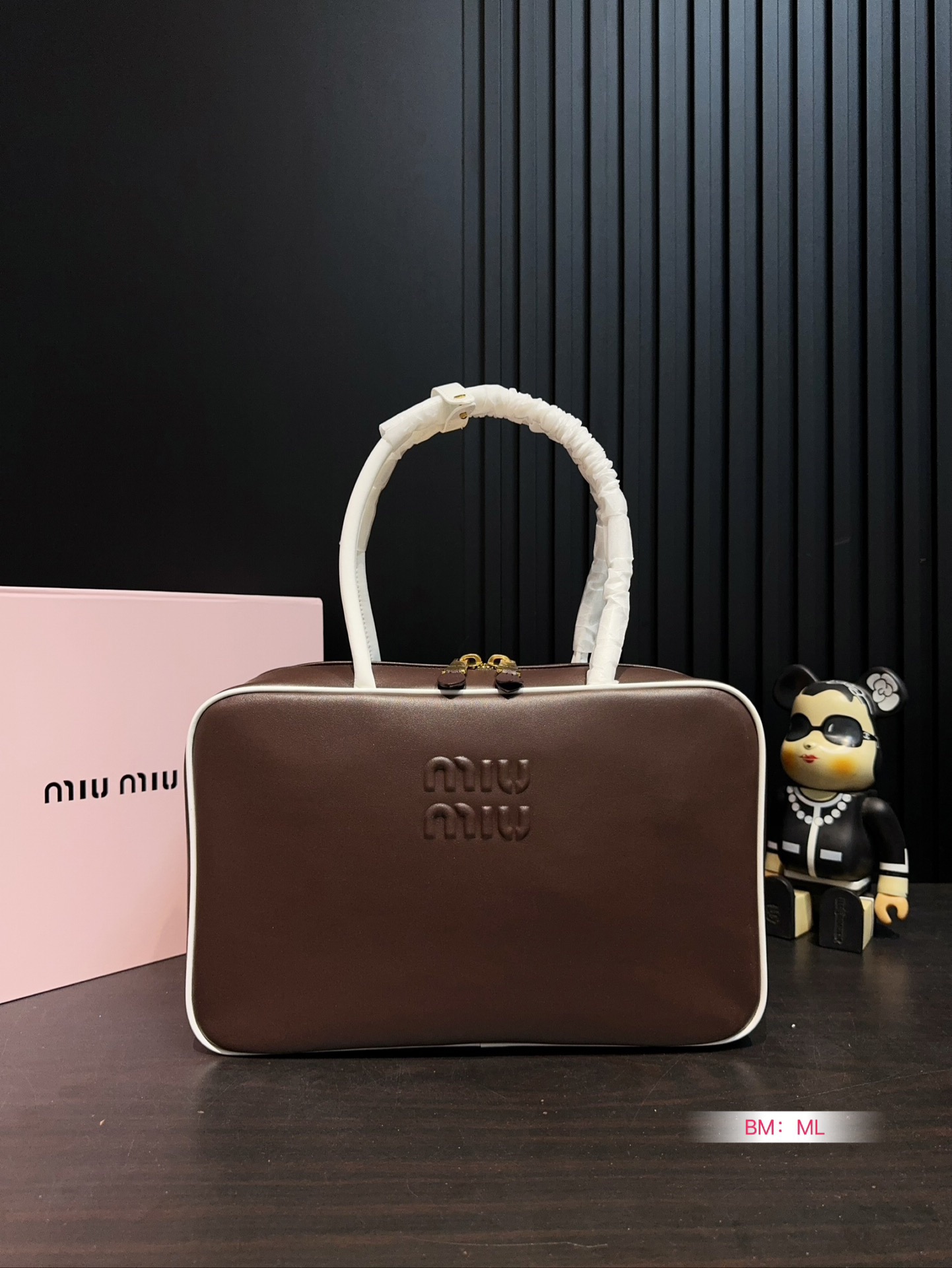 Miu Miu bowling tote