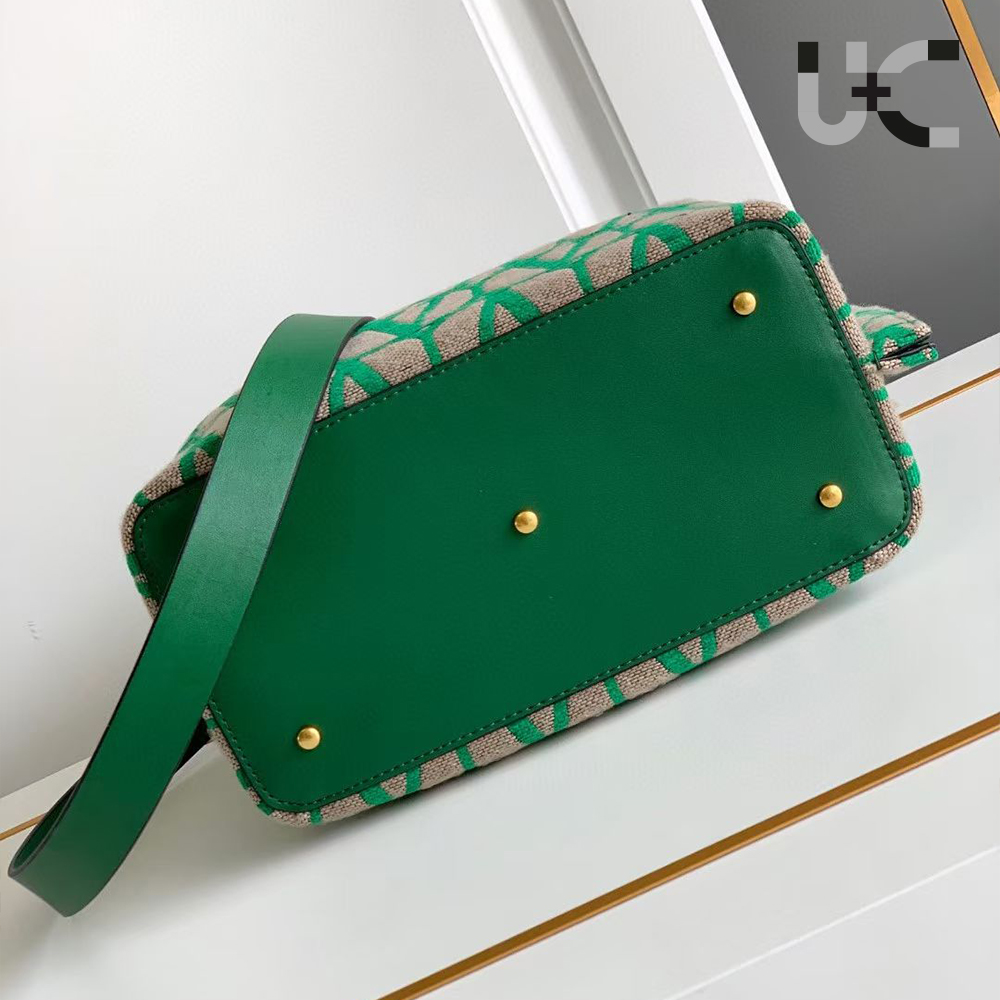 Valentino Embroidered Canvas Crossbody