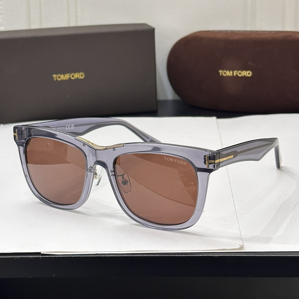 Tom Ford Gradient Clear Sunglasses Top Quality