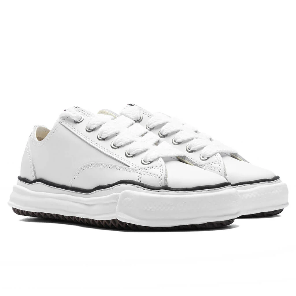 MIHARA YASUHIRO Peterson Low OG Sole Leather Sneaker - White