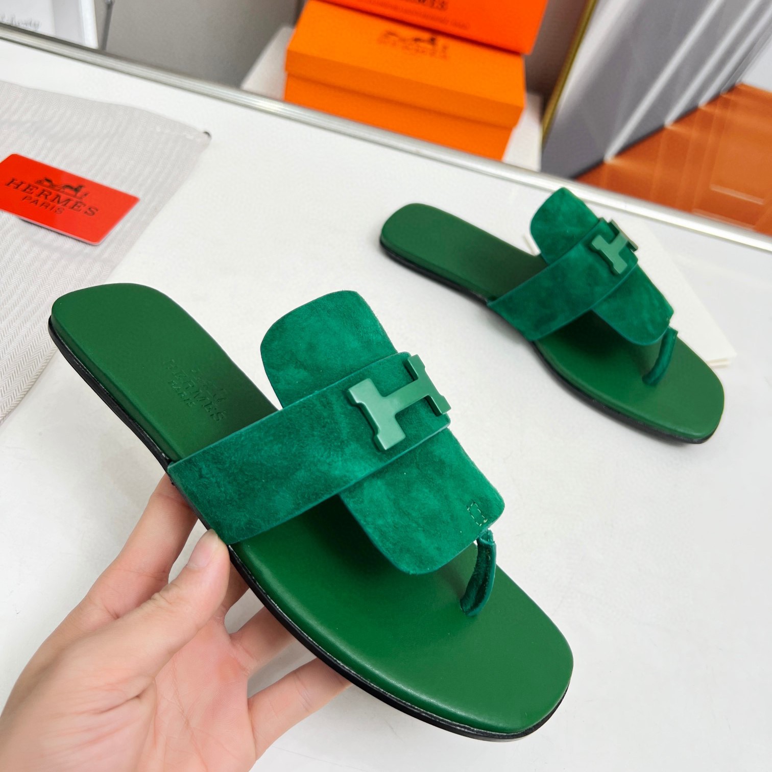 Hermes Oran sandal