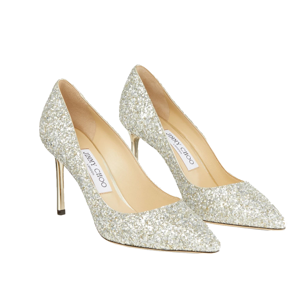 Jimmy Choo Love Flat cusp Slide Sandal