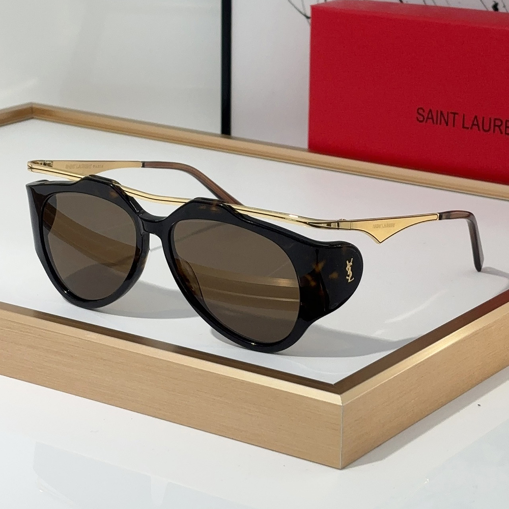 Saint Laurent YSL Eye Protection Light-proof Sunglasses Top Quality