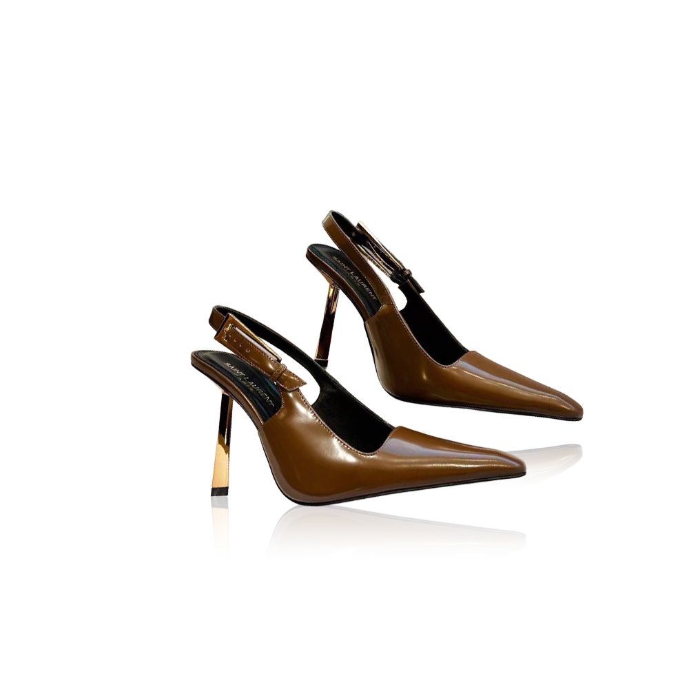 Saint Laurent metal heel high heels