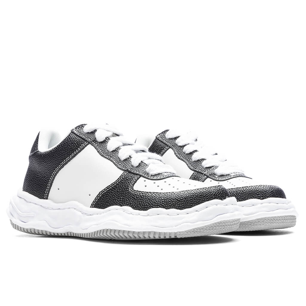 MIHARA YASUHIRO Wayne Low OG Sole Basket Leather - Black/White