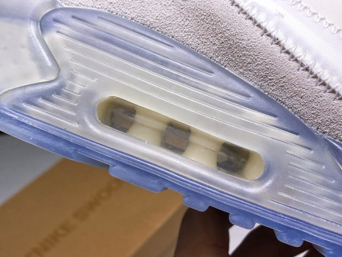 OFF-WHITE x Nike Air Max 90 Sail Muslin Virgil Abloh AA7293-100