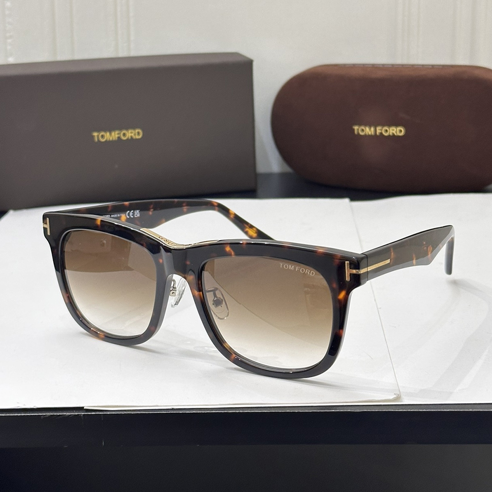 Tom Ford Gradient Clear Sunglasses Top Quality