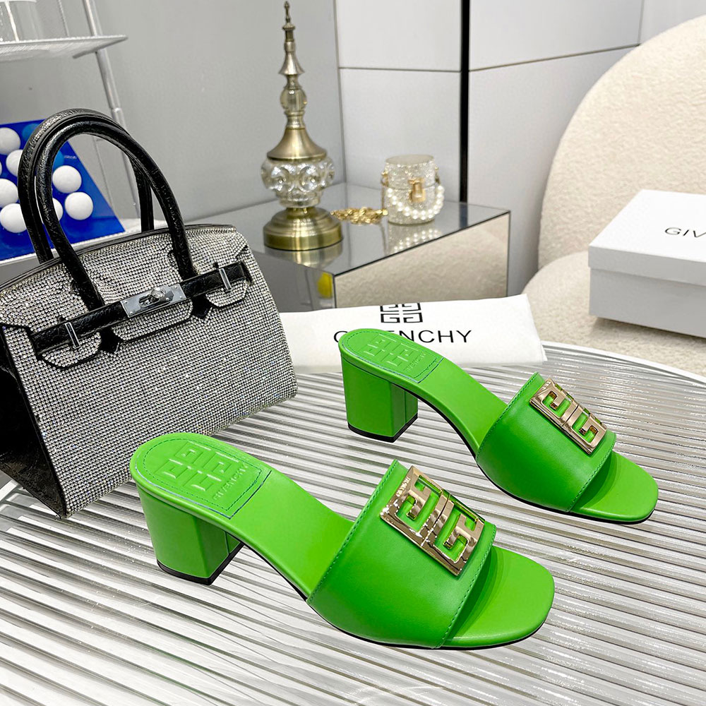 Givenchy Leather Fashion Muggles  Slide Sandal