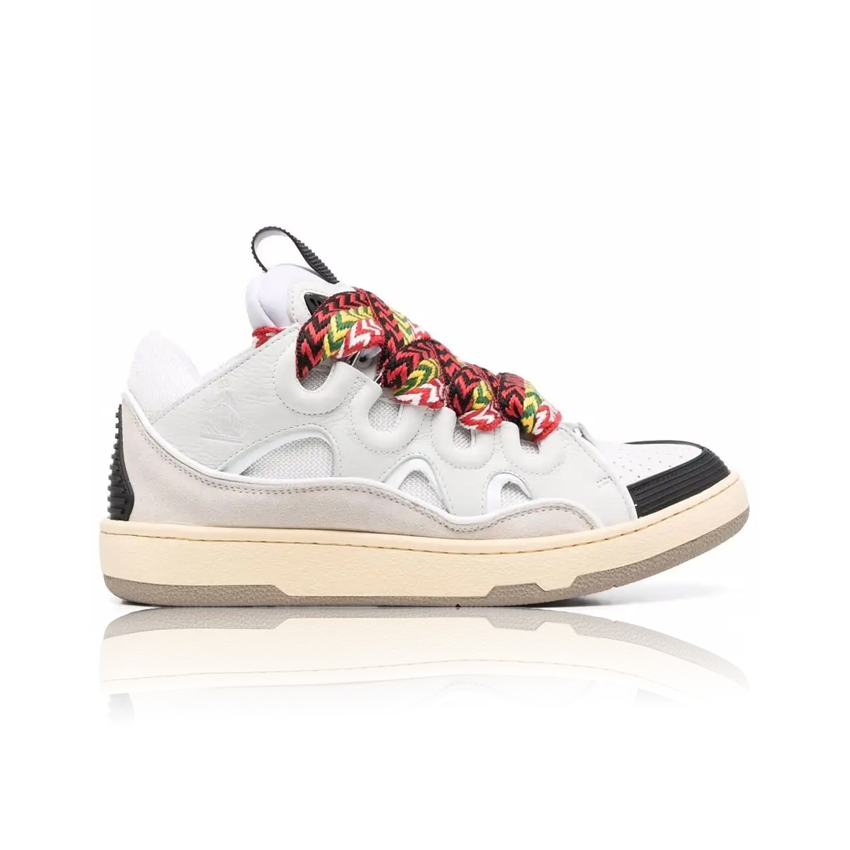 Lanvin LEATHER CURB SNEAKERS