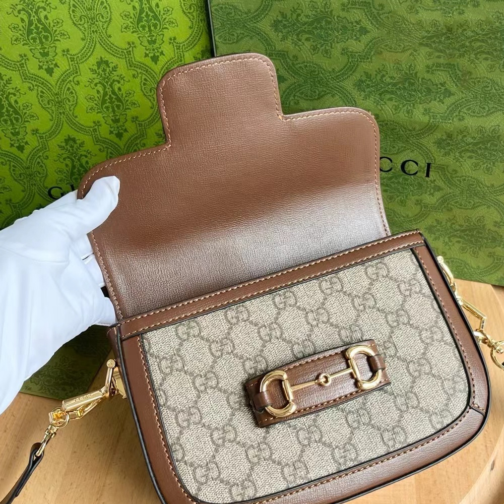 GUCCI 1955 Horsebit Shoulder Bag Mini