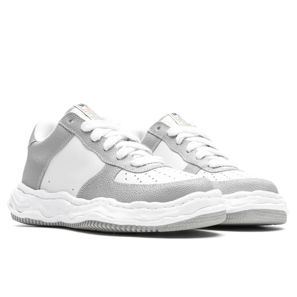 MIHARA YASUHIRO Wayne Low OG Sole Basket Leather - Grey/White